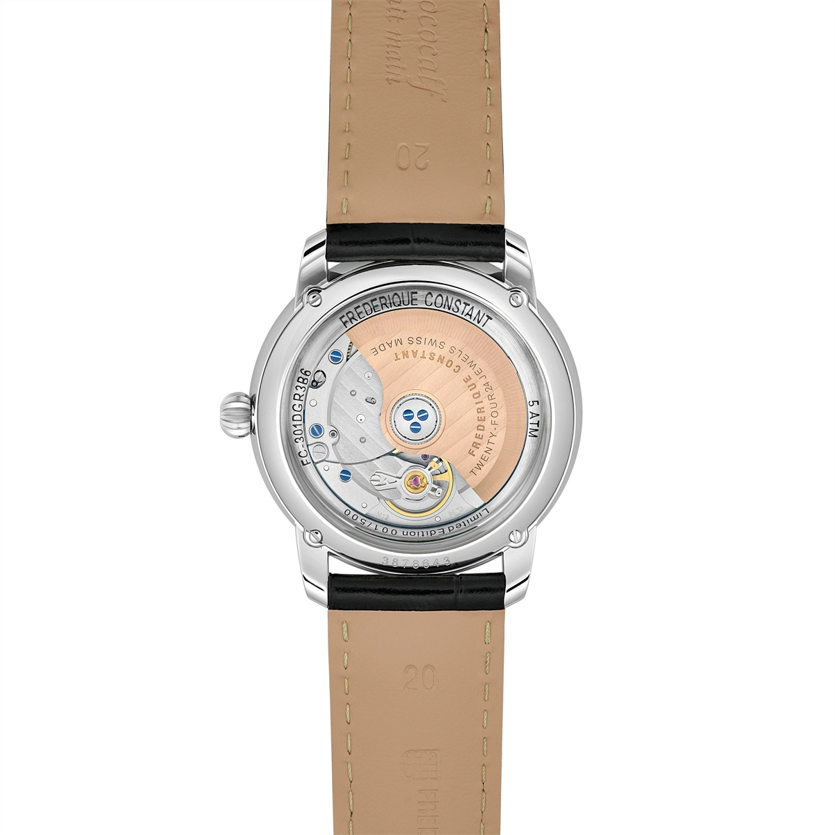 Frederique Constant watch in Alternative Metals FC-301DGR3B6