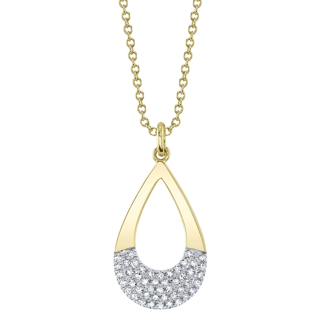 Necklaces Necklaces in Yellow Gold containing Diamond 440791