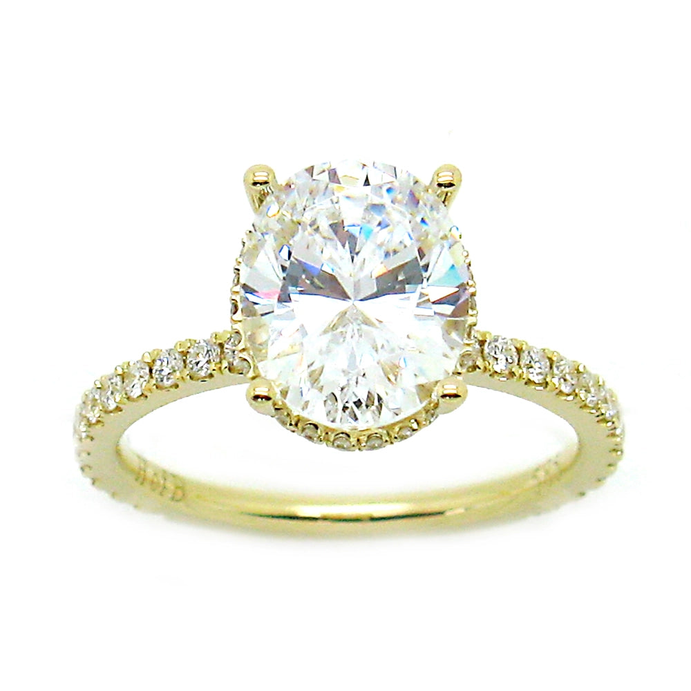 Engagement Collections Engagement Rings in Yellow Gold containing Diamond 440795