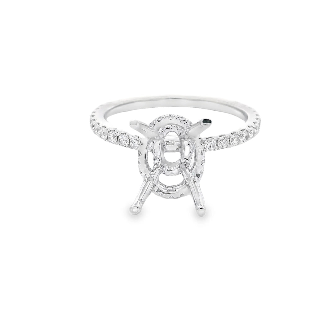 Engagement Collections Engagement Rings in White Gold containing Diamond 440810