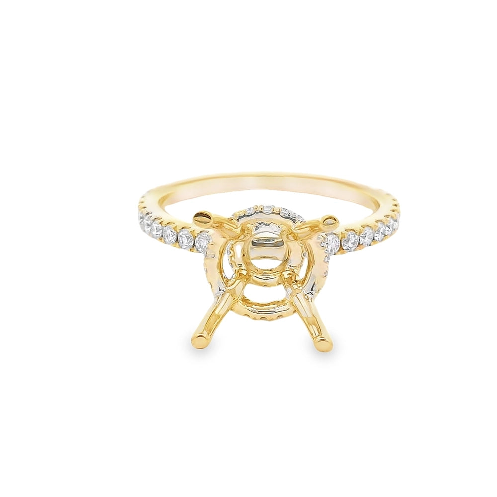 Engagement Collections Engagement Rings in Yellow Gold containing Diamond 440815