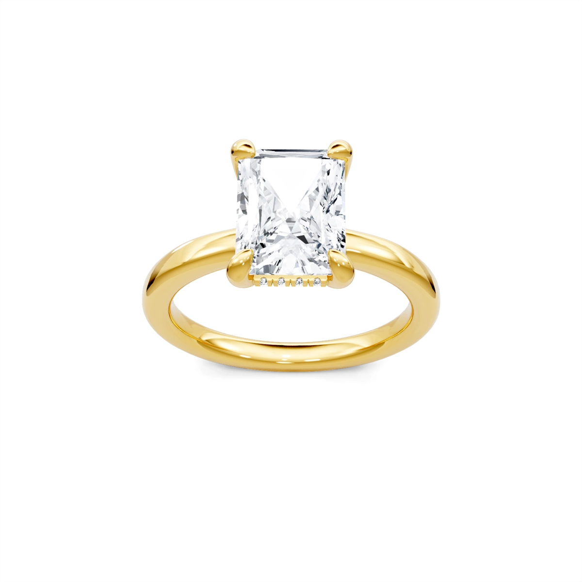 Engagement Collections Engagement Rings in Yellow Gold containing Diamond 440869