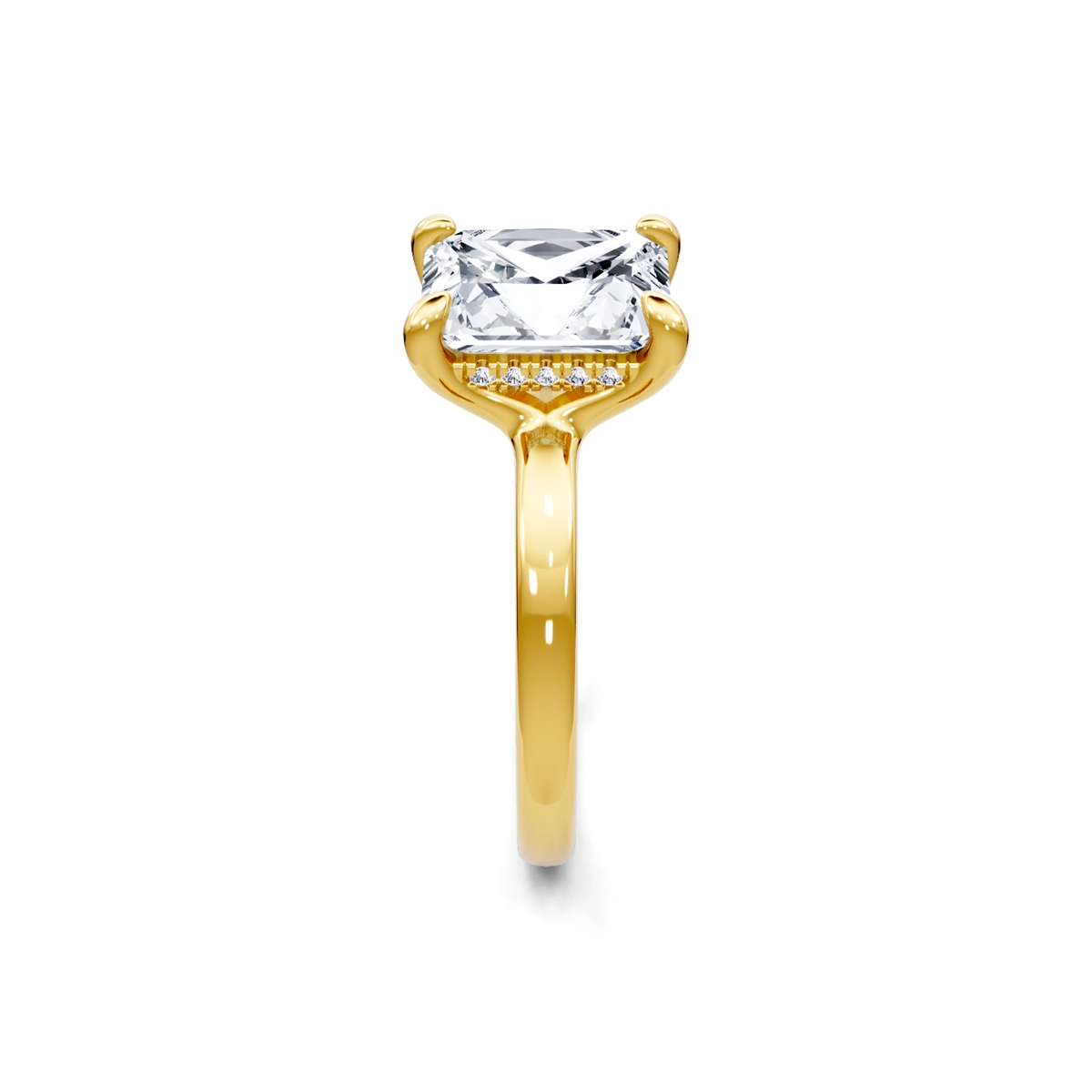 Engagement Collections Engagement Rings in Yellow Gold containing Diamond 440869
