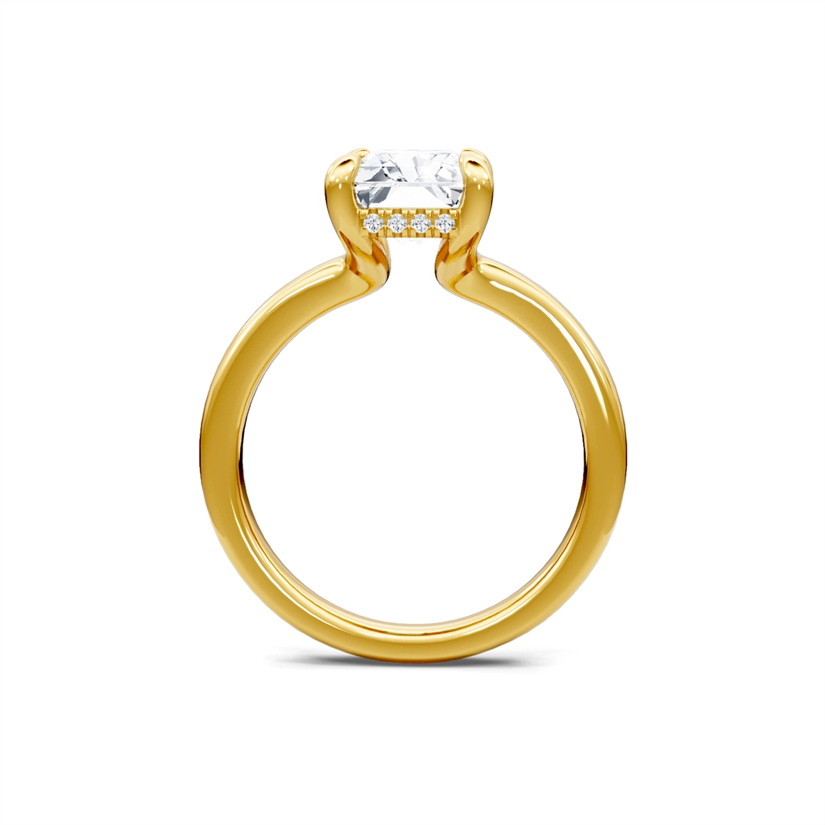 Engagement Collections Engagement Rings in Yellow Gold containing Diamond 440869