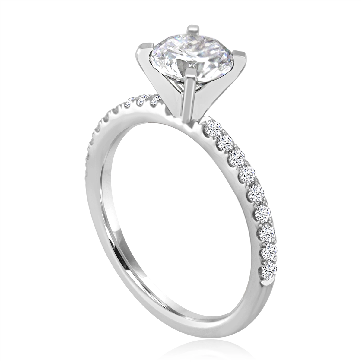 Engagement Collections Engagement Rings in White Gold containing Diamond 440892