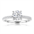 Engagement Collections Engagement Rings in White Gold containing Diamond 440895