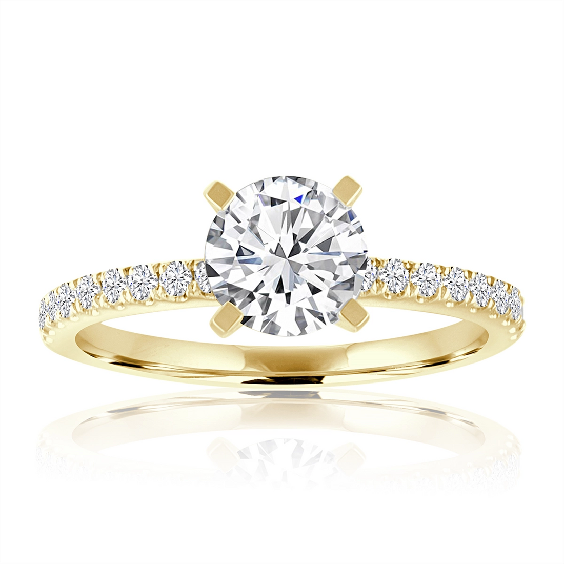 Engagement Collections Engagement Rings in Mixed Metals containing Diamond 440898