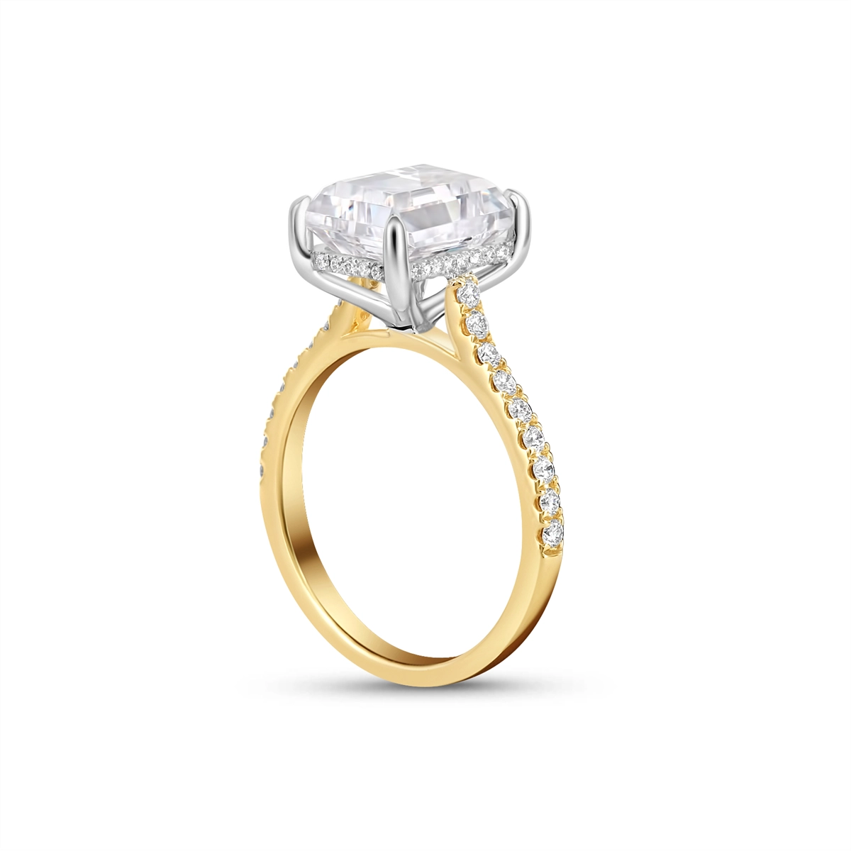 Engagement Collections Engagement Rings in Mixed Metals containing Diamond 440901
