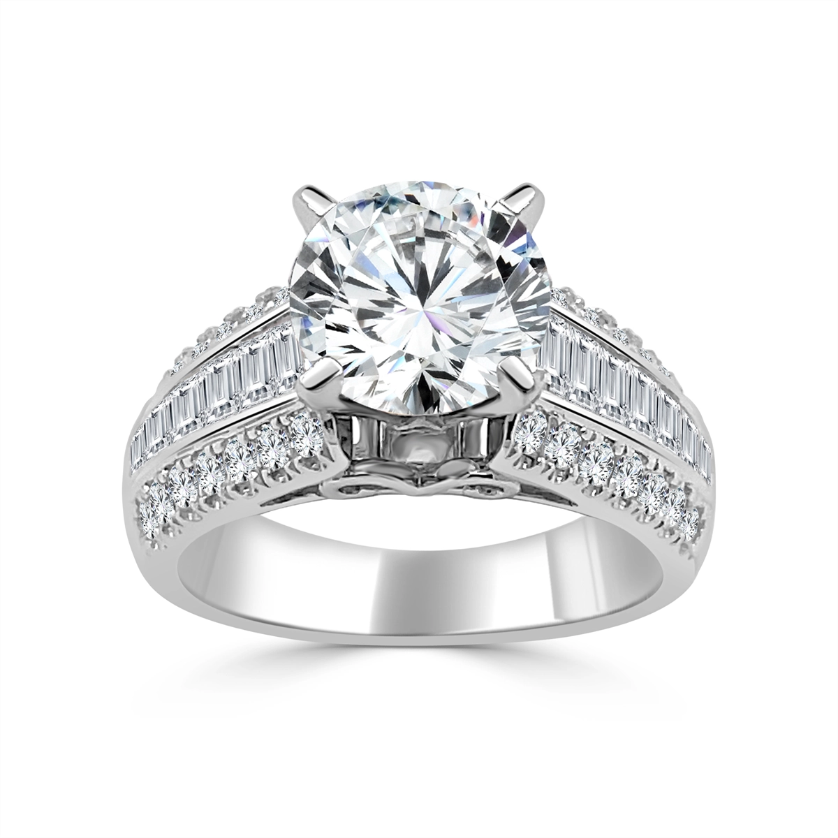 Engagement Collections Engagement Rings in White Gold containing Diamond 440905