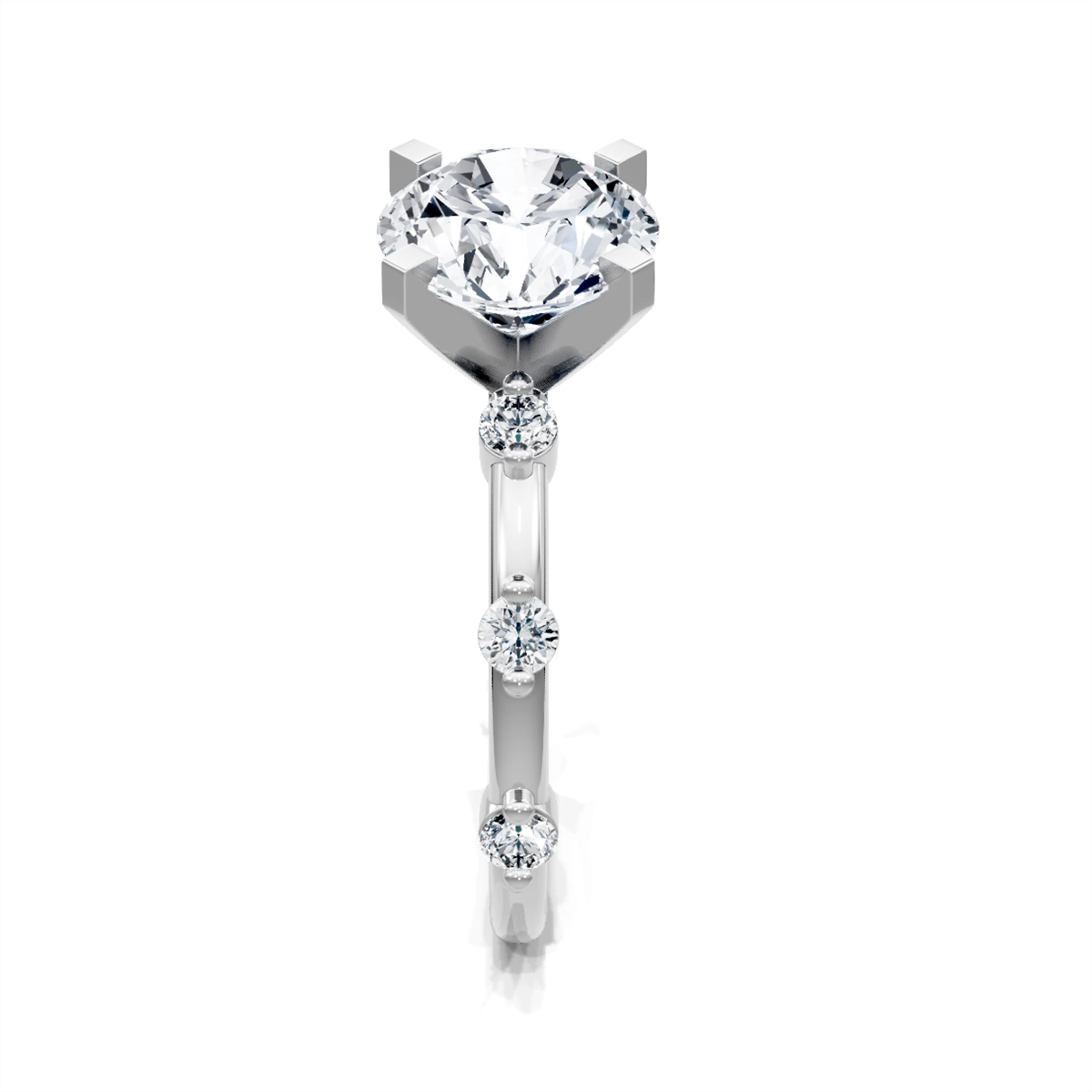 Engagement Collections Engagement Rings in White Gold containing Diamond 440906