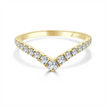 Wedding Bands Wedding Rings in Yellow Gold containing Diamond 440908