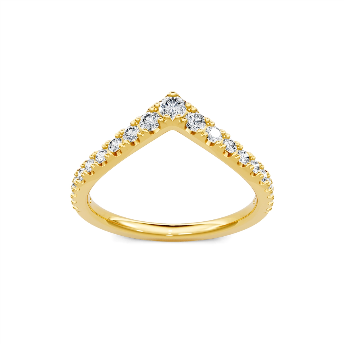 Wedding Bands Wedding Rings in Yellow Gold containing Diamond 440908