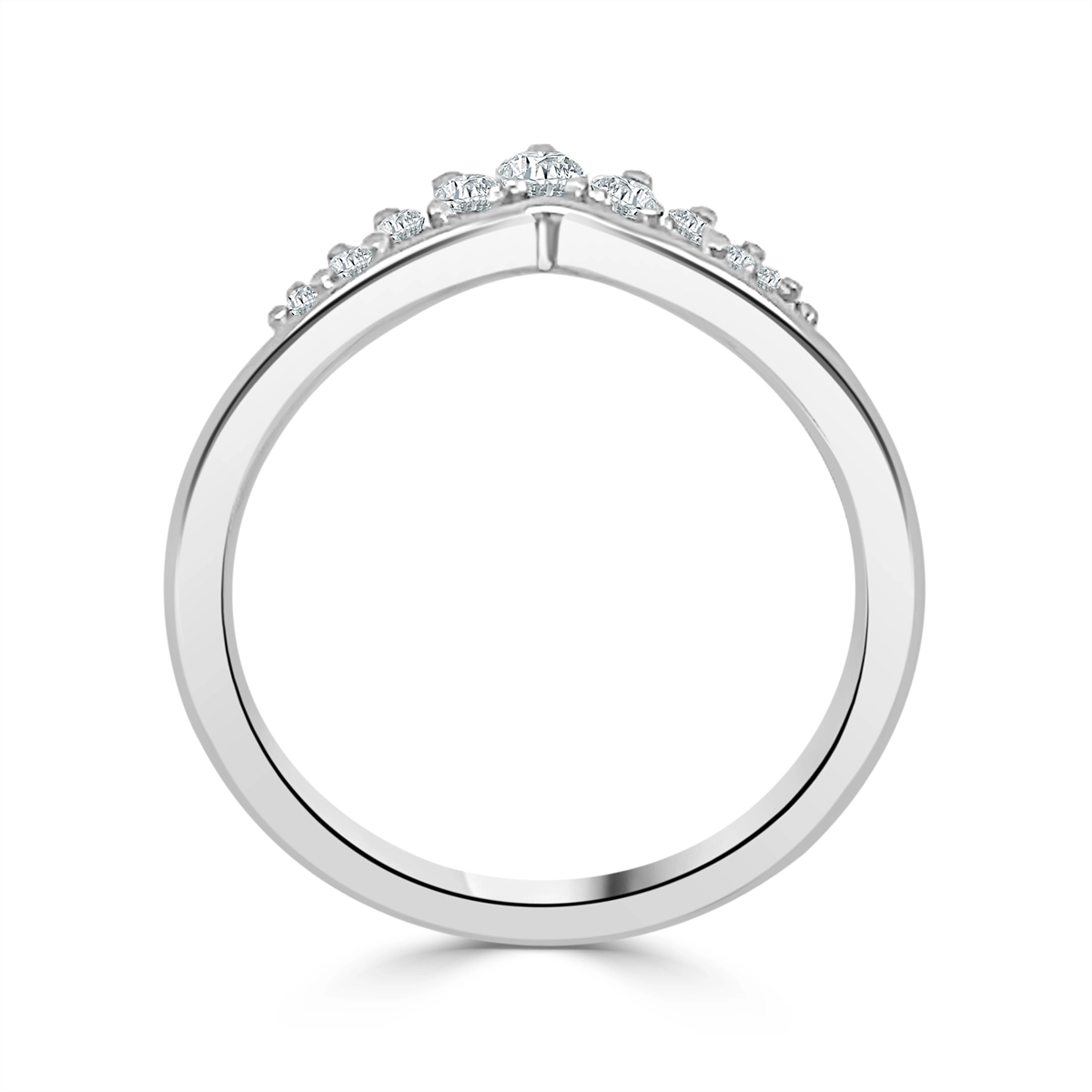 Wedding Bands Wedding Rings in White Gold containing Diamond 440910