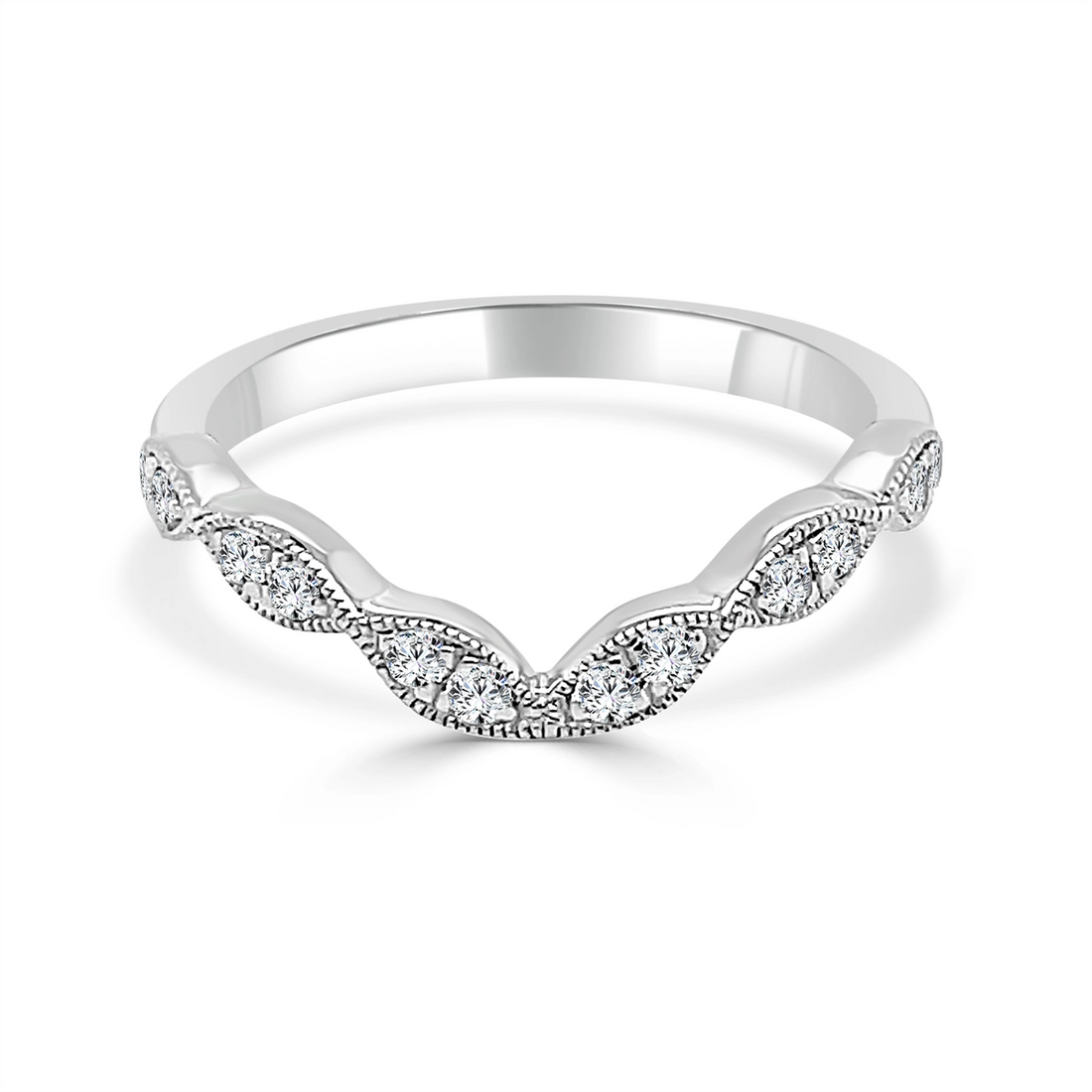 Wedding Bands Wedding Rings in White Gold containing Diamond 440918