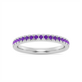 Rings Rings in White Gold containing Amethyst 440924