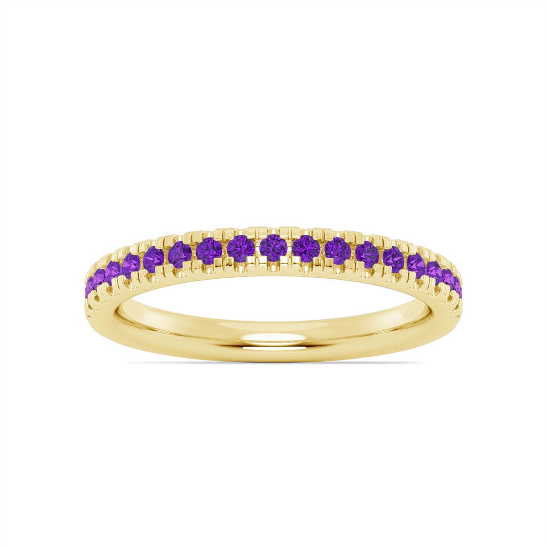 Rings Rings in Yellow Gold containing Amethyst 440925
