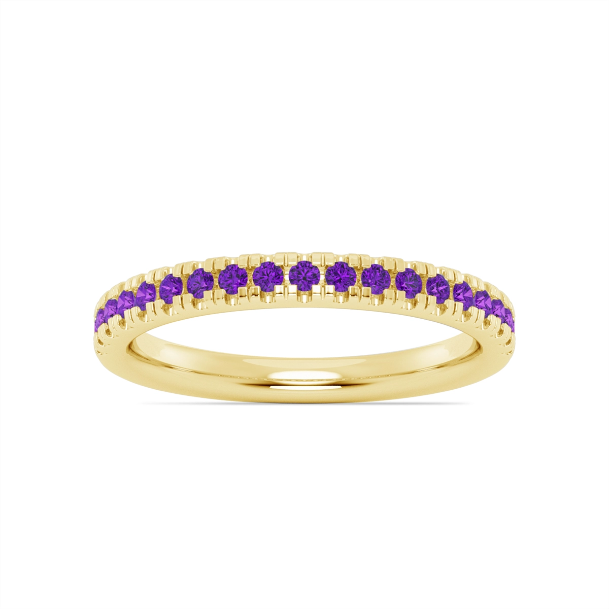 Rings Rings in Yellow Gold containing Amethyst 440925