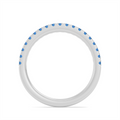 Rings Rings in White Gold containing Blue topaz  440928