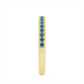 Rings Rings in Yellow Gold containing Blue topaz  440929