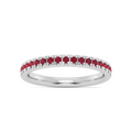 Rings Rings in White Gold containing Garnet 440934