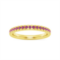 Rings Rings in Yellow Gold containing Pink tourmaline 440939