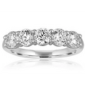 Wedding Bands Wedding Rings in White Gold containing Diamond 440947
