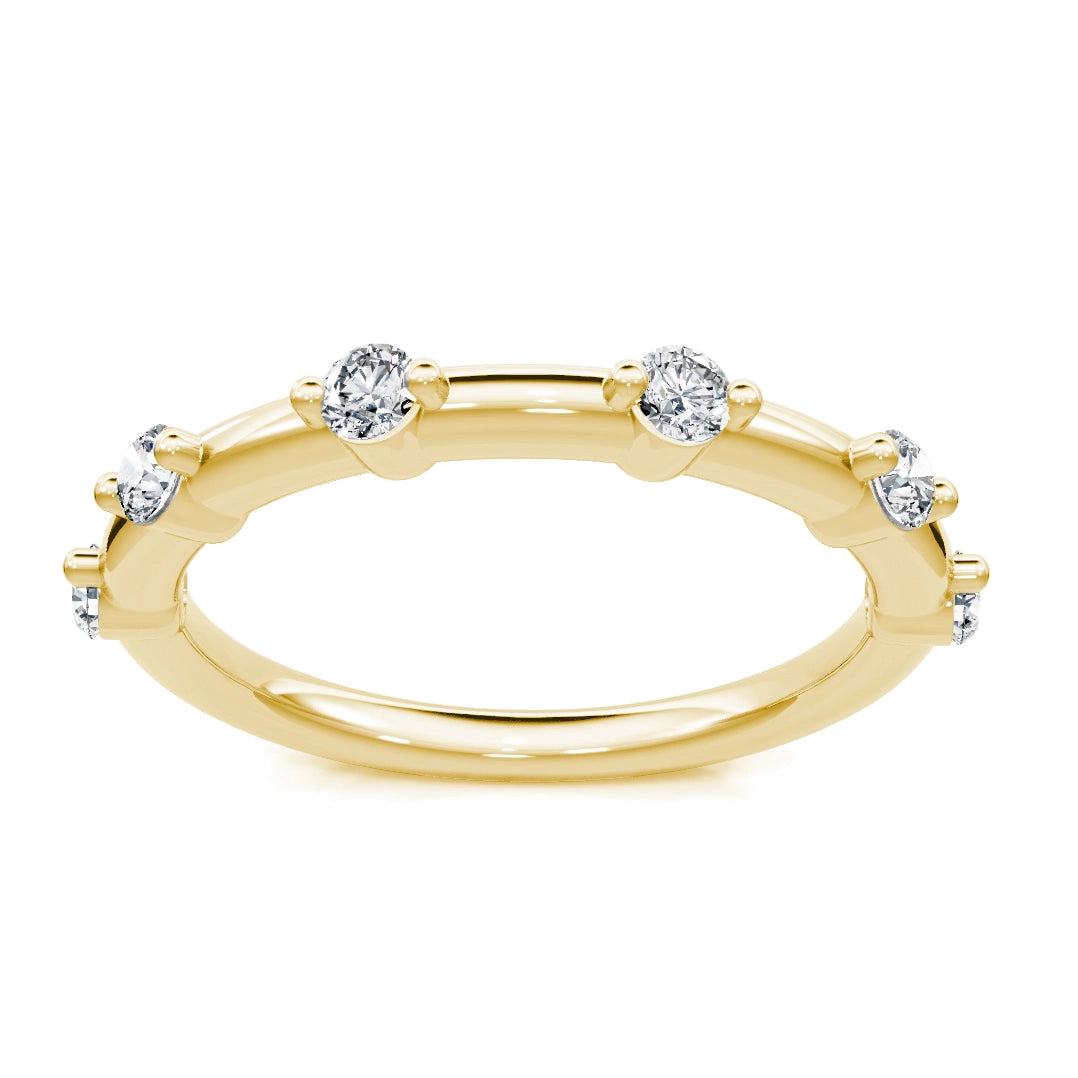Wedding Bands Wedding Rings in Yellow Gold containing Diamond 440951