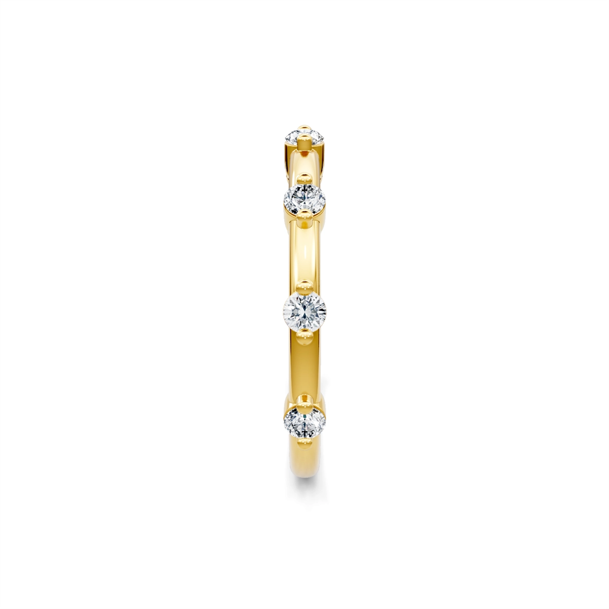 Wedding Bands Wedding Rings in Yellow Gold containing Diamond 440951
