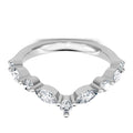 Wedding Bands Wedding Rings in White Gold containing Diamond 440953