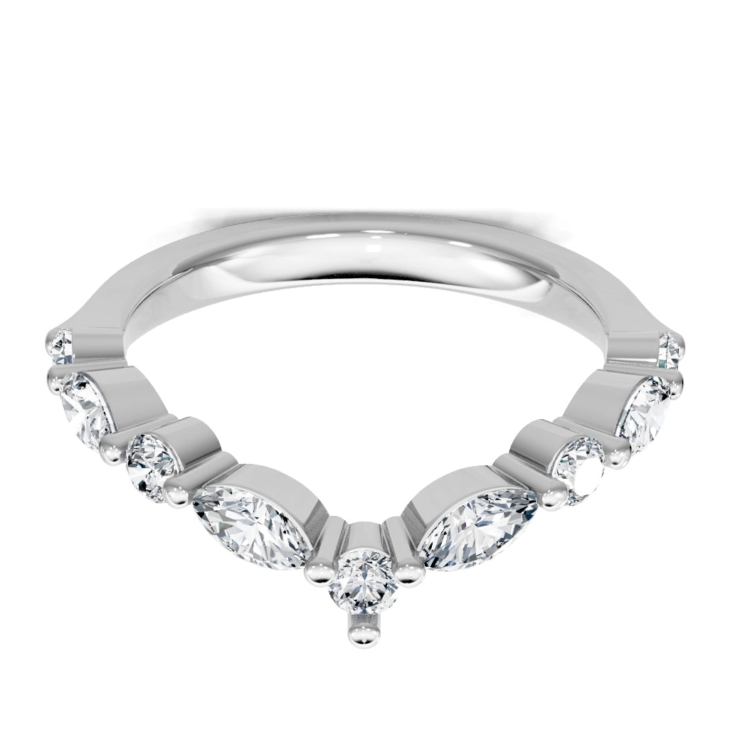 Wedding Bands Wedding Rings in White Gold containing Diamond 440953