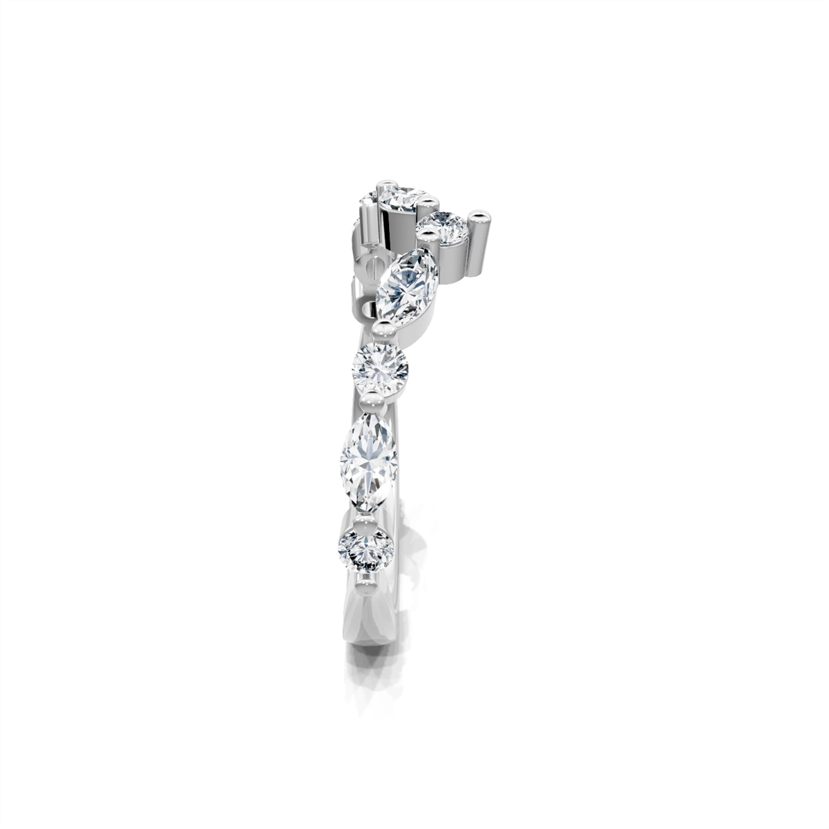 Wedding Bands Wedding Rings in White Gold containing Diamond 440953