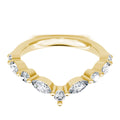 Wedding Bands Wedding Rings in Yellow Gold containing Diamond 440954
