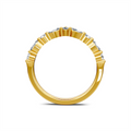 Wedding Bands Wedding Rings in Yellow Gold containing Diamond 440954