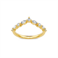 Wedding Bands Wedding Rings in Yellow Gold containing Diamond 440954