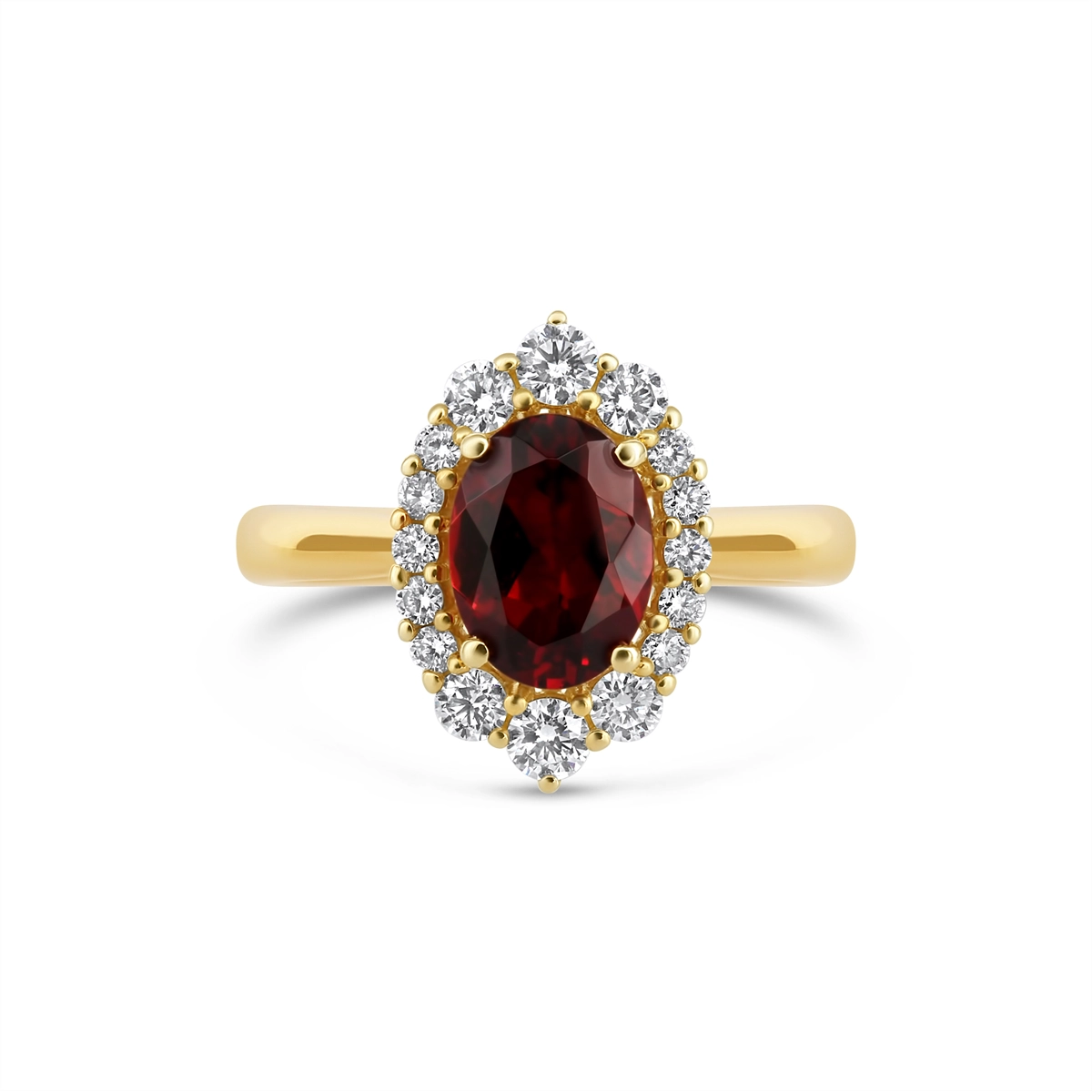 Rings Rings in Yellow Gold containing Garnet, Multi-gemstone, Diamond 440957