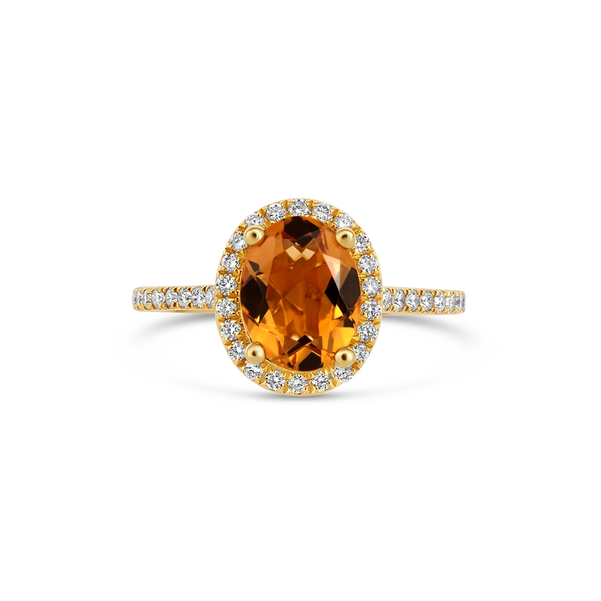 Rings Rings in Yellow Gold containing Citrine, Multi-gemstone, Diamond 440958