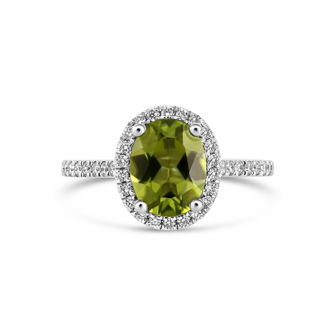 Rings Rings in White Gold containing Peridot, Multi-gemstone, Diamond 440959
