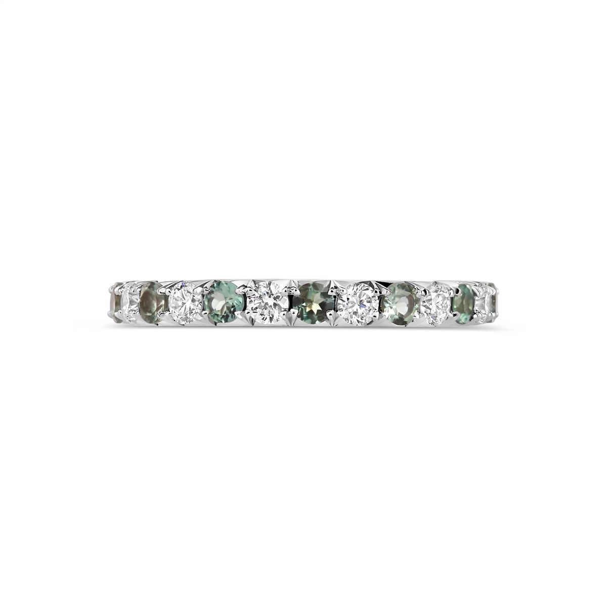Rings Wedding Rings in White Gold containing Other, Multi-gemstone, Diamond 440981