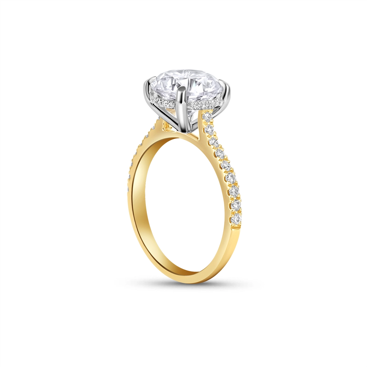 Engagement Collections Engagement Rings in Yellow Gold containing Diamond 440983