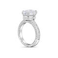 Jack Kelege Engagement Rings in Platinum/Palladium containing Diamond LGPR143OV