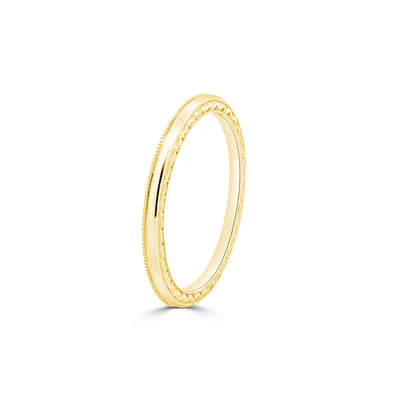 Jack Kelege Wedding Rings in Yellow Gold KGBD241Y