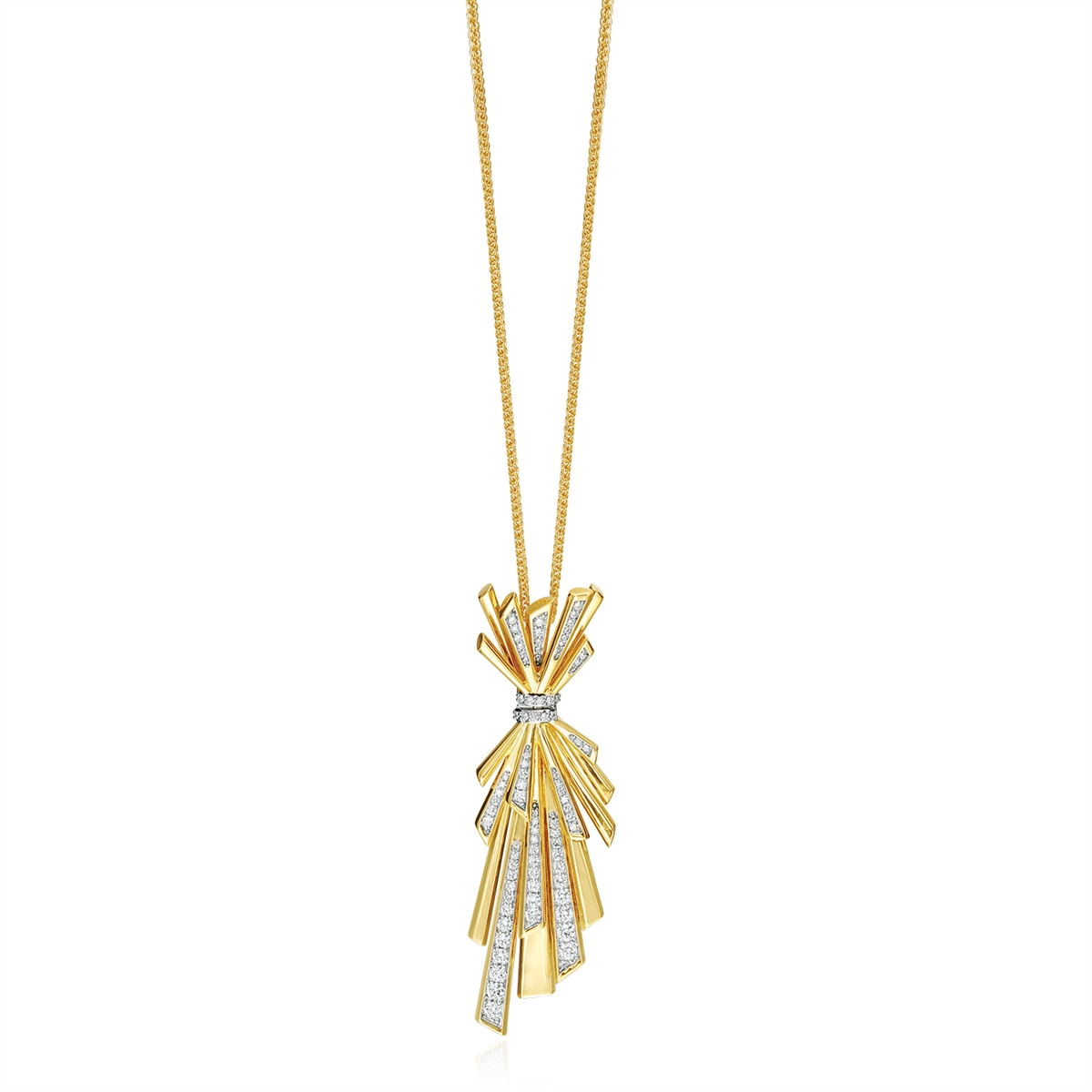Simon G Necklaces in Yellow Gold containing Diamond LP5075
