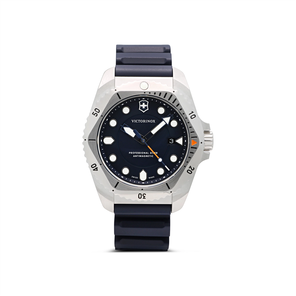 Victorinox Dive Pro Steel Blue Dial 43.5mm Quartz – Meierotto Jewelers