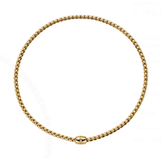 FOPE Necklaces in Yellow Gold containing Diamond 07F01CX_BB_G_XGX_043