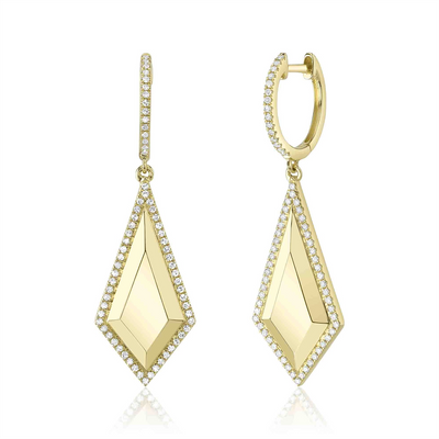 csv_image Earrings Earring in Yellow Gold containing Diamond 441216