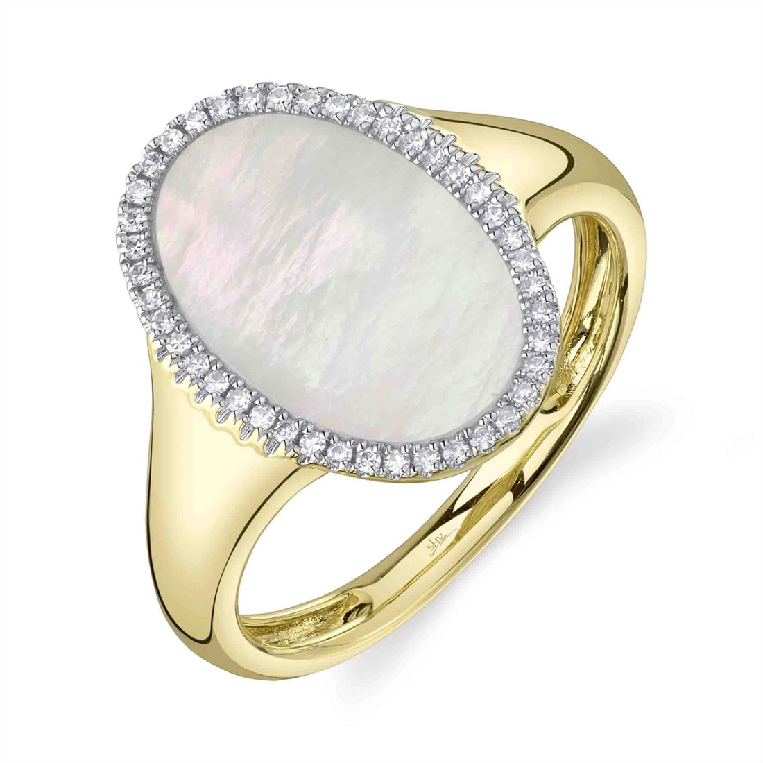 Rings Rings in Yellow Gold containing Mother of pearl, Multi-gemstone, Diamond 441221
