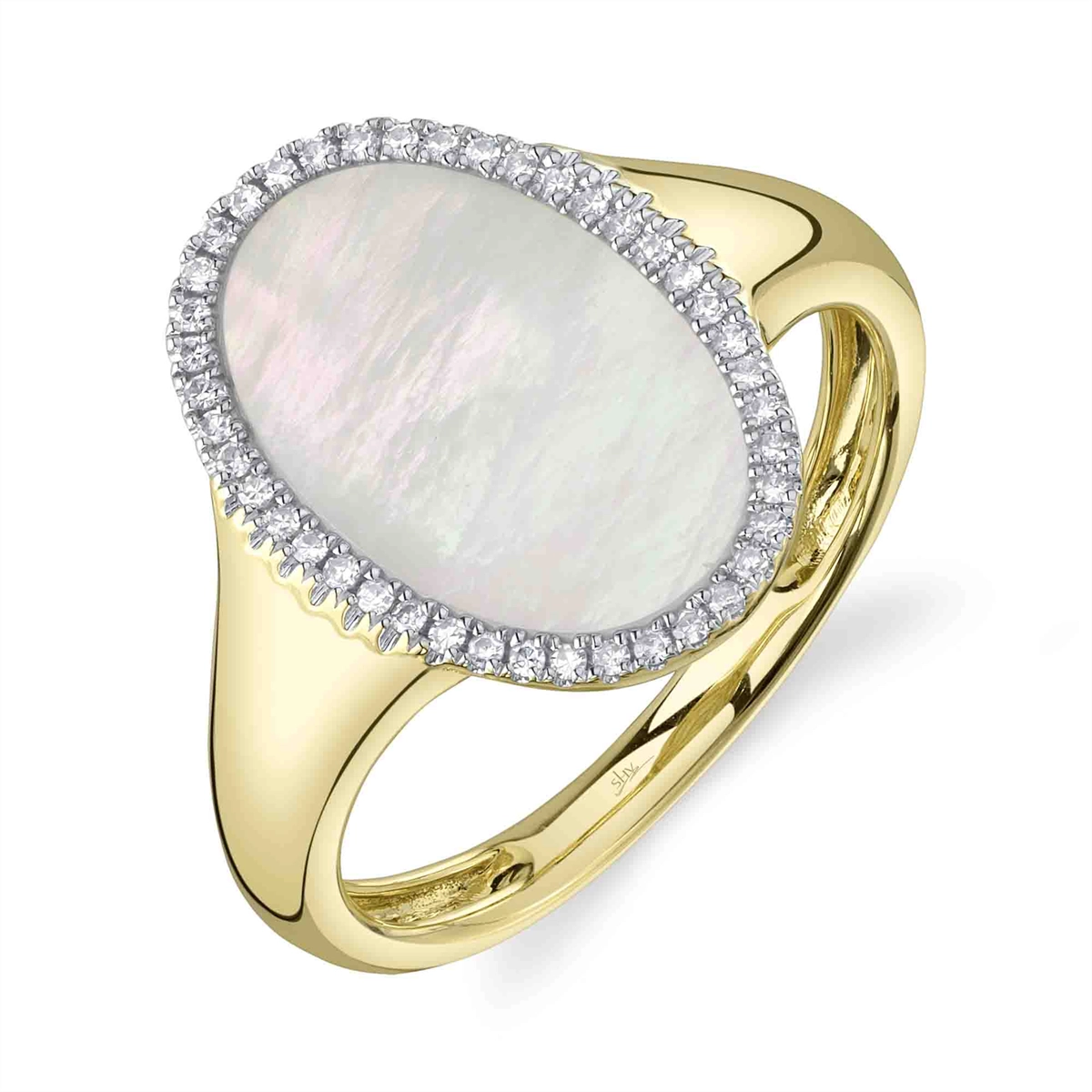 Rings Rings in Yellow Gold containing Mother of pearl, Multi-gemstone, Diamond 441221