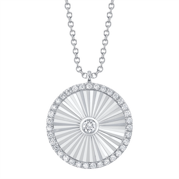 Necklaces Necklaces in White Gold containing Diamond 441222
