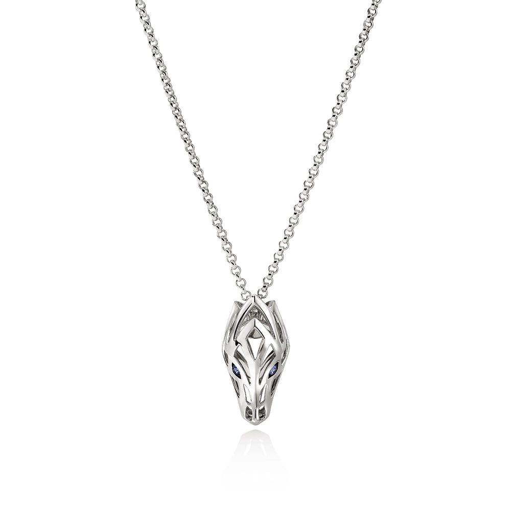 John Hardy Necklaces in Silver containing Sapphire NBS603461BSPX18-20