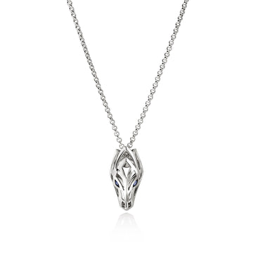 John Hardy Necklaces in Silver containing Sapphire NBS603461BSPX18-20